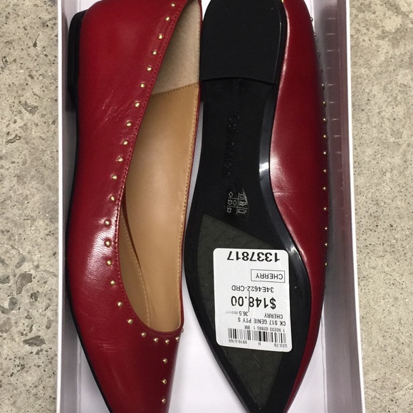 CK - Genie Pointed Toe Flats (NWT) - Picture 6 of 7